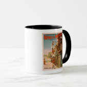 砂漠失ったのアラビア演劇のポスター マグカップ (正面右)