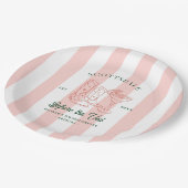 砂漠女性のカーボーイカントリークラブ |バチェロレッテ ペーパープレート (アングル)