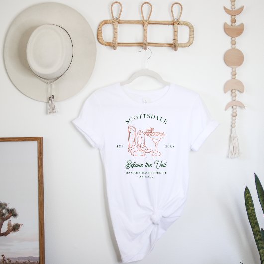 砂漠女性のカーボーイカントリークラブ |バチェロレッテ Tシャツ