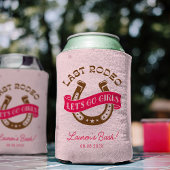 砂漠女性のカーボーイラストロデオバチェロレッテ 缶クーラー