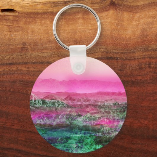 砂漠山地 キーホルダー (裏面)