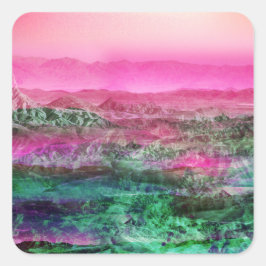 砂漠山地 スクエアシール