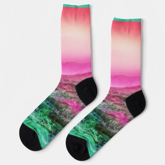 砂漠山地 ソックス (左)