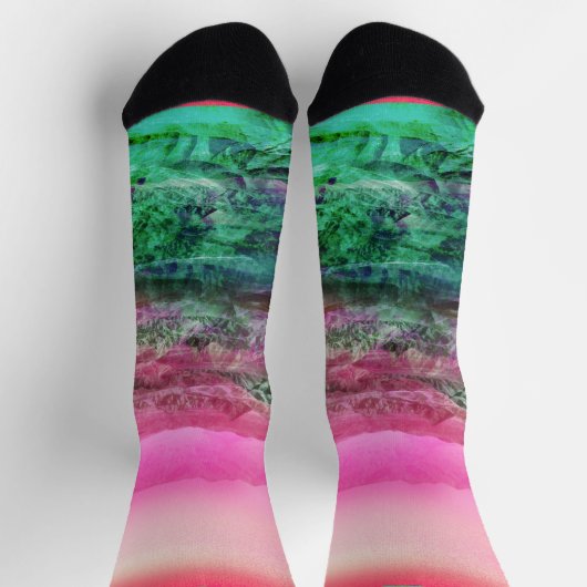 砂漠山地 ソックス (上部)