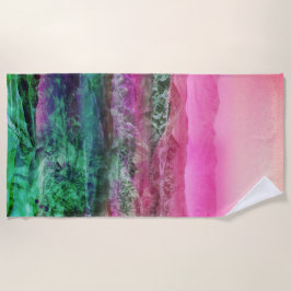 砂漠山地 ビーチタオル