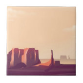 砂漠峡谷 タイル (正面)
