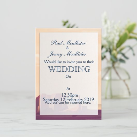 砂漠峡谷 招待状 (スタンド正面)