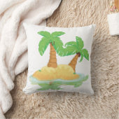 砂漠島 クッション (ブランケット)