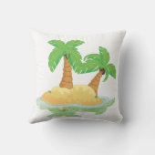 砂漠島 クッション (裏面)