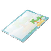 砂漠島 ノートパッド (アングル)