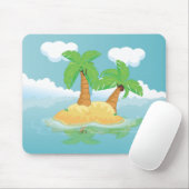 砂漠島 マウスパッド (マウス)