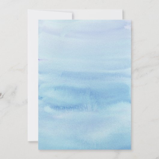 砂漠島 |夏のビーチパーティの招待状 招待状 (裏面)