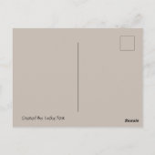 砂漠嵐はがき ポストカード (裏面)