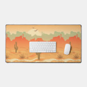 砂漠景観デスクマット デスクマット (キーボード&マウス)