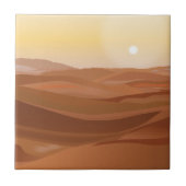 砂漠景観装飾タイル タイル (正面)