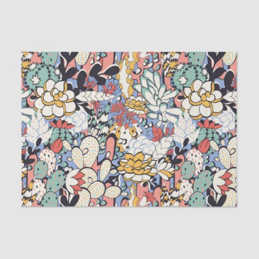 砂漠植物学 薄葉紙 (正面)