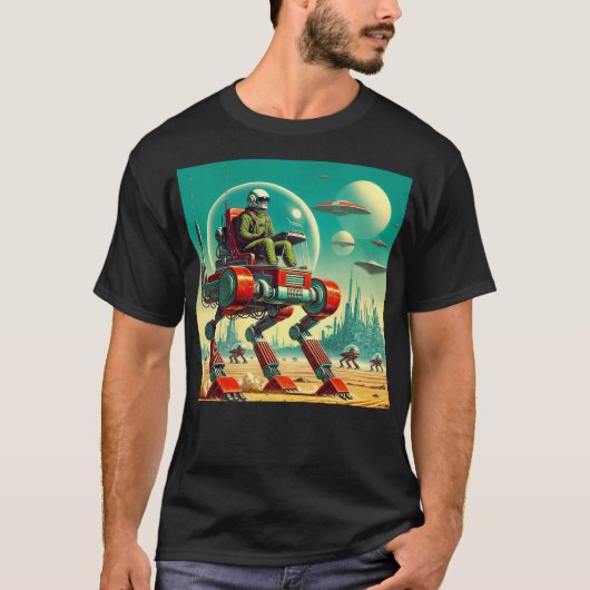 砂漠歩行者 Tシャツ (正面)