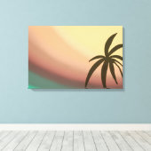 砂漠波 キャンバスプリント (インサイチュ (ウッドフロア))