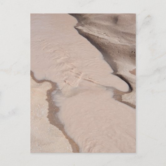 砂漠流 ポストカード (正面)