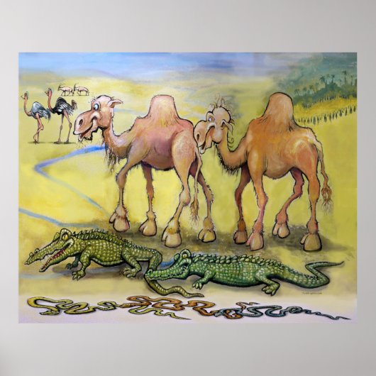 砂漠獣 ポスター (正面)