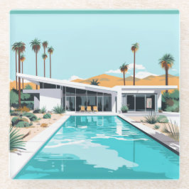 砂漠生活#2 ガラスコースター