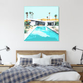 砂漠生活#2 キャンバスプリント (インサイチュ (寝室))