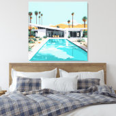 砂漠生活#2 キャンバスプリント (インサイチュ (寝室))