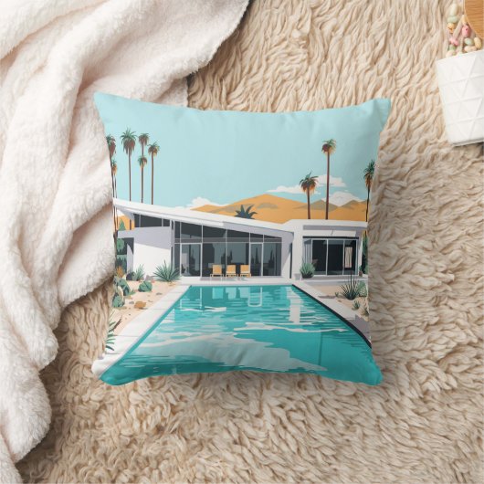 砂漠生活#2 クッション (ブランケット)