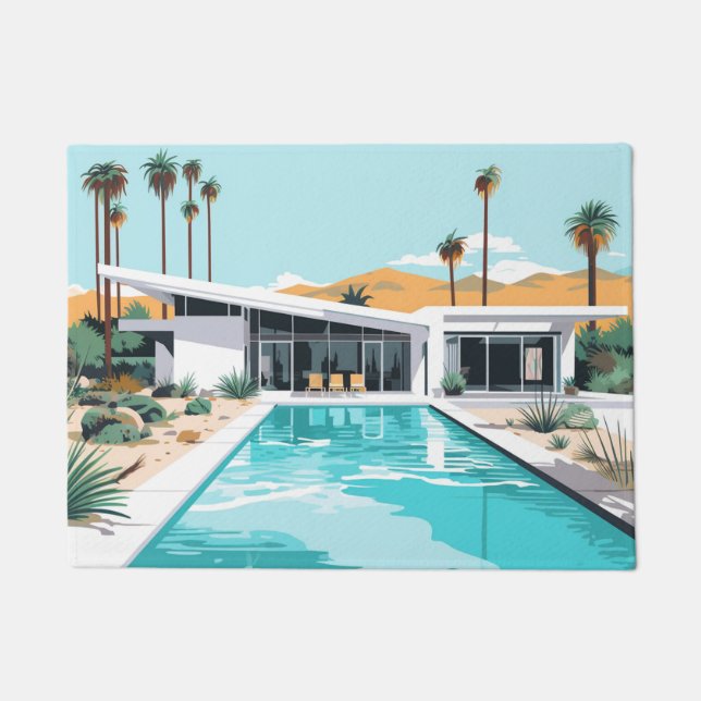 砂漠生活#2 ドアマット (正面)