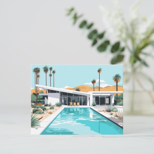 砂漠生活#2 ポストカード (スタンド正面)