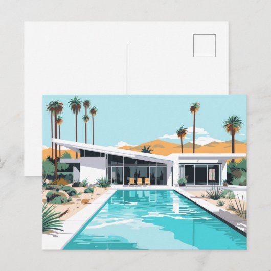 砂漠生活#2 ポストカード (正面/裏面)