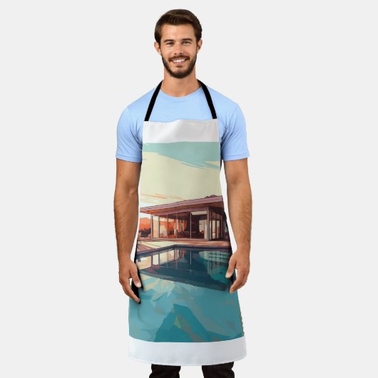 砂漠生活#3 エプロン (着用した状態)