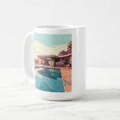 砂漠生活#3 コーヒーマグカップ (正面左)