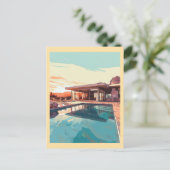 砂漠生活 #3 ポストカード (スタンド正面)