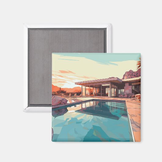 砂漠生活#3 マグネット (正面/裏面)