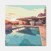 砂漠生活#3 マグネット (正面)