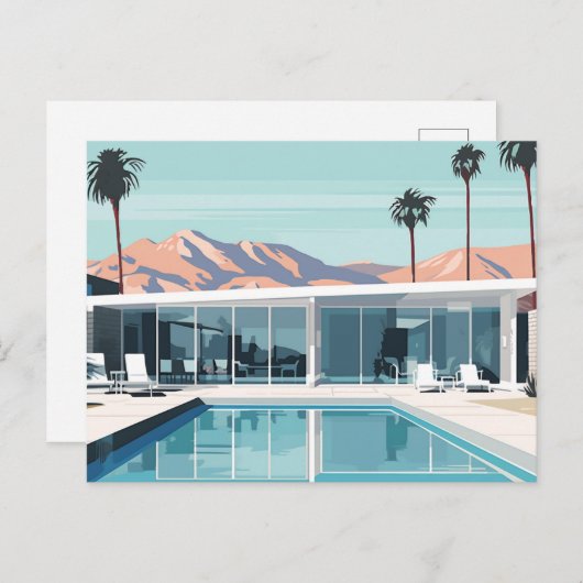 砂漠生活#4 ポストカード (正面/裏面)