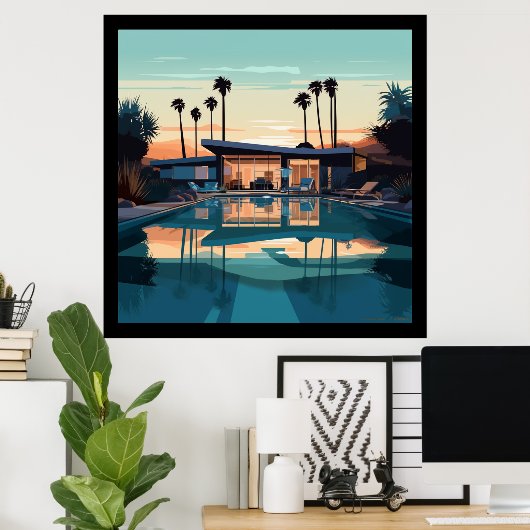 砂漠生活#5 ポスター (ホームオフィス)