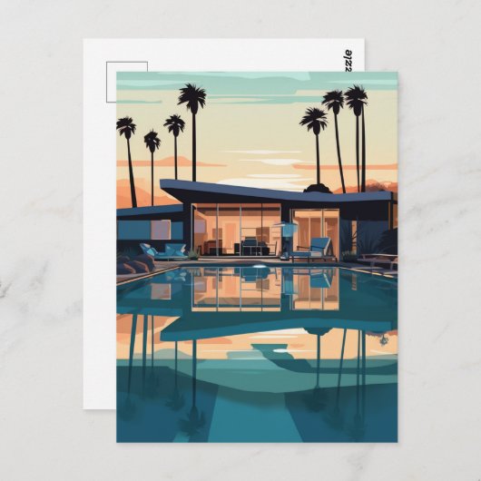 砂漠生活 #5 ポストカード (正面/裏面)