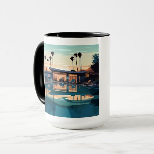 砂漠生活#5 マグカップ (正面左)