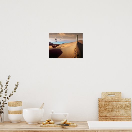 砂漠監視塔 ポスター (キッチン)