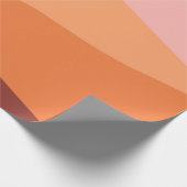 砂漠砂丘のミニマルな風景 ラッピングペーパー (角)