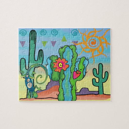 砂漠美しい ジグソーパズル (横)