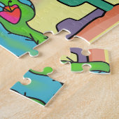 砂漠美しい ジグソーパズル (側面)