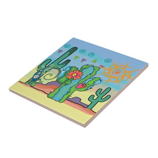 砂漠美しい タイル (側面)