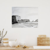 砂漠美しい ポスター (キッチン)