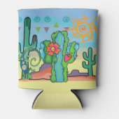 砂漠美しい 缶クーラー (正面)