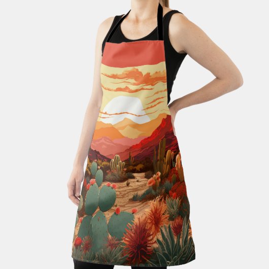 砂漠美しい#1 エプロン (インサイチュ)