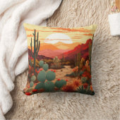 砂漠美しい#1 クッション (ブランケット)