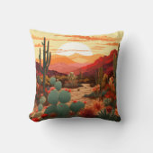 砂漠美しい#1 クッション (正面)